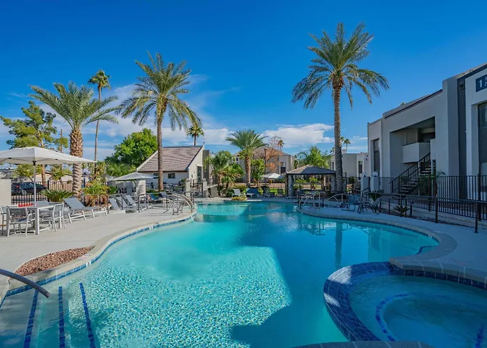 Near Casino Pool Gym Balcony Parking Washer Dryer Apartment Scottsdale
